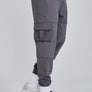 SikSilk - Grey Cargo Joggers